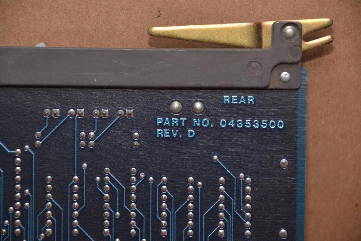 Used HONEYWELL MEASUREX BOARD 05353500 053535 00 053535-00 REV 0 04353500 REV D