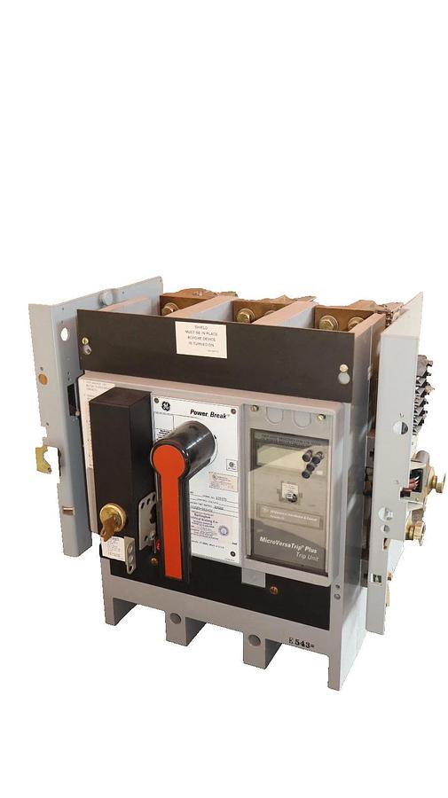 Refurbished GE General Electric Breaker Power Break 1600A Amp TC1616TTHR TR16B1000 1000a
