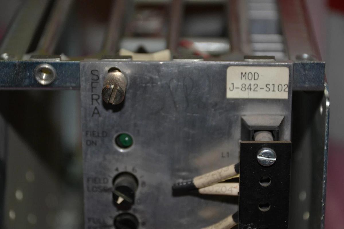 Used RELIANCE ELECTRIC SFRA FIELD CONTROL CARD MODULE J-842-S102 41572 0-41572-0