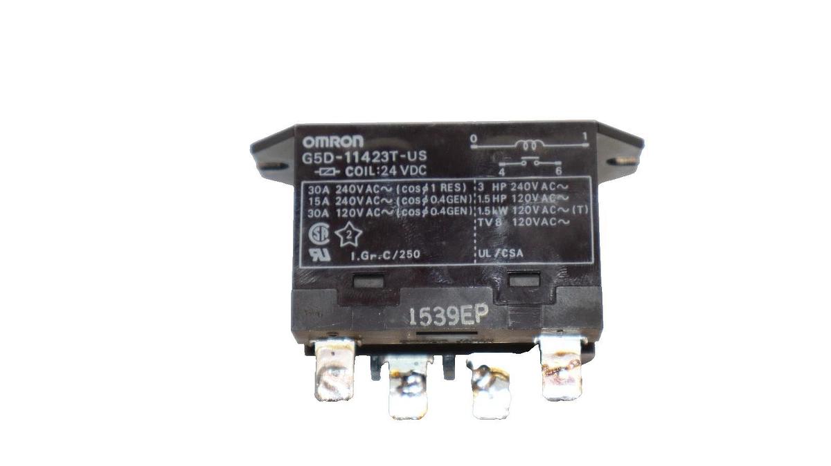 Used Omron G5D-11423T-US , 24V Coil Relay