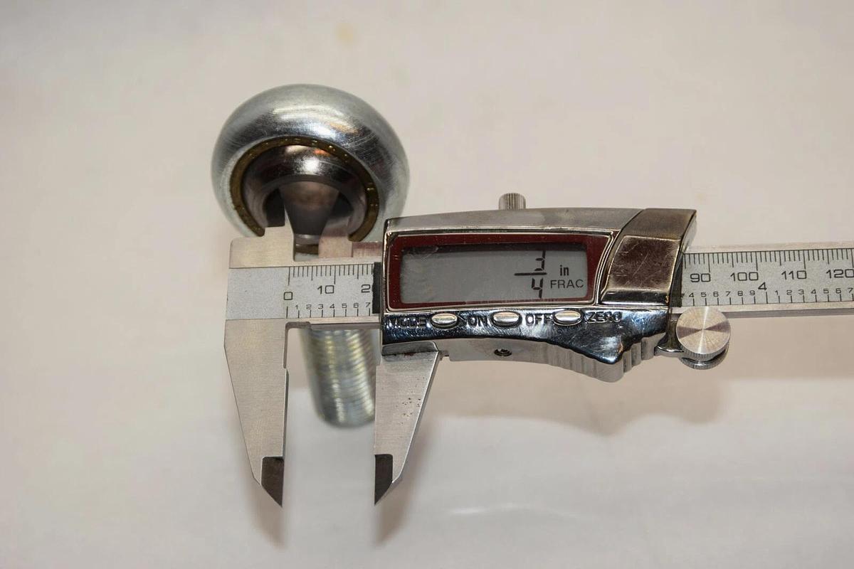 (NEW) MORSE TRE-12 TRE12 3/4" Bore Male 3/4-16 Threaded Right Hand Rod