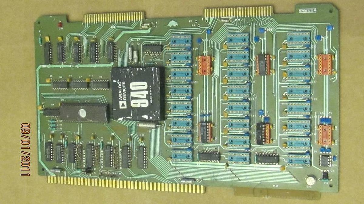 Used AMSCOR CIRCUIT BOARD AMS1020 AMS 1020 Rev B 76543210