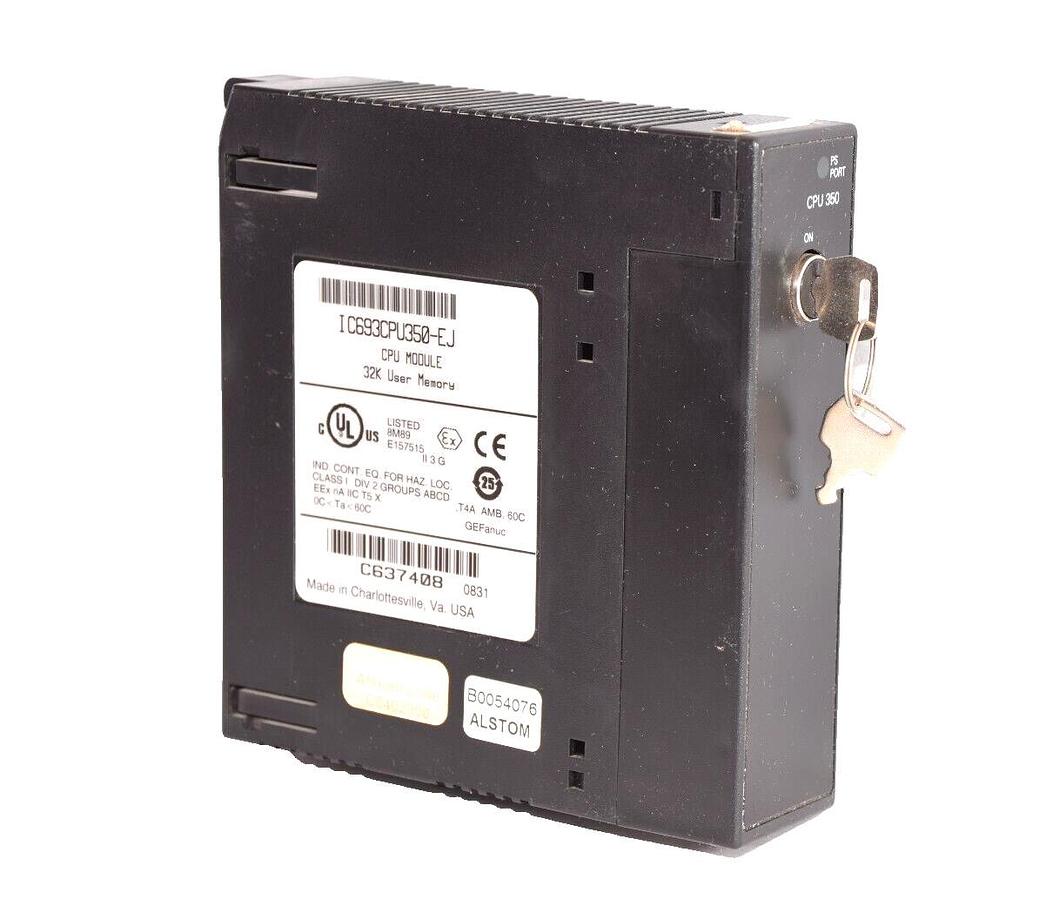 Used GE FANUC  CPU Module IC693CPU350-EJ 32k Memory IC693CPU350EJ