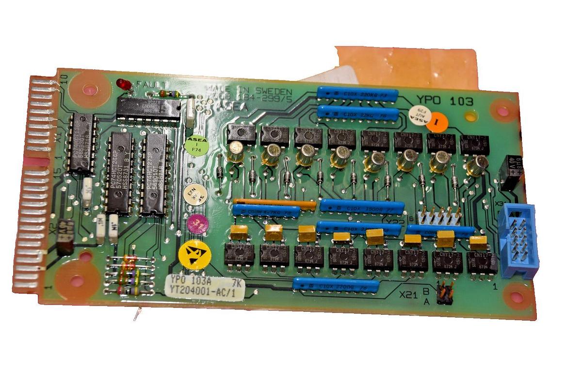 ABB YPO 103A YPO 103 YT204001-AC/1 CIRCUIT BOARD CARD (New)