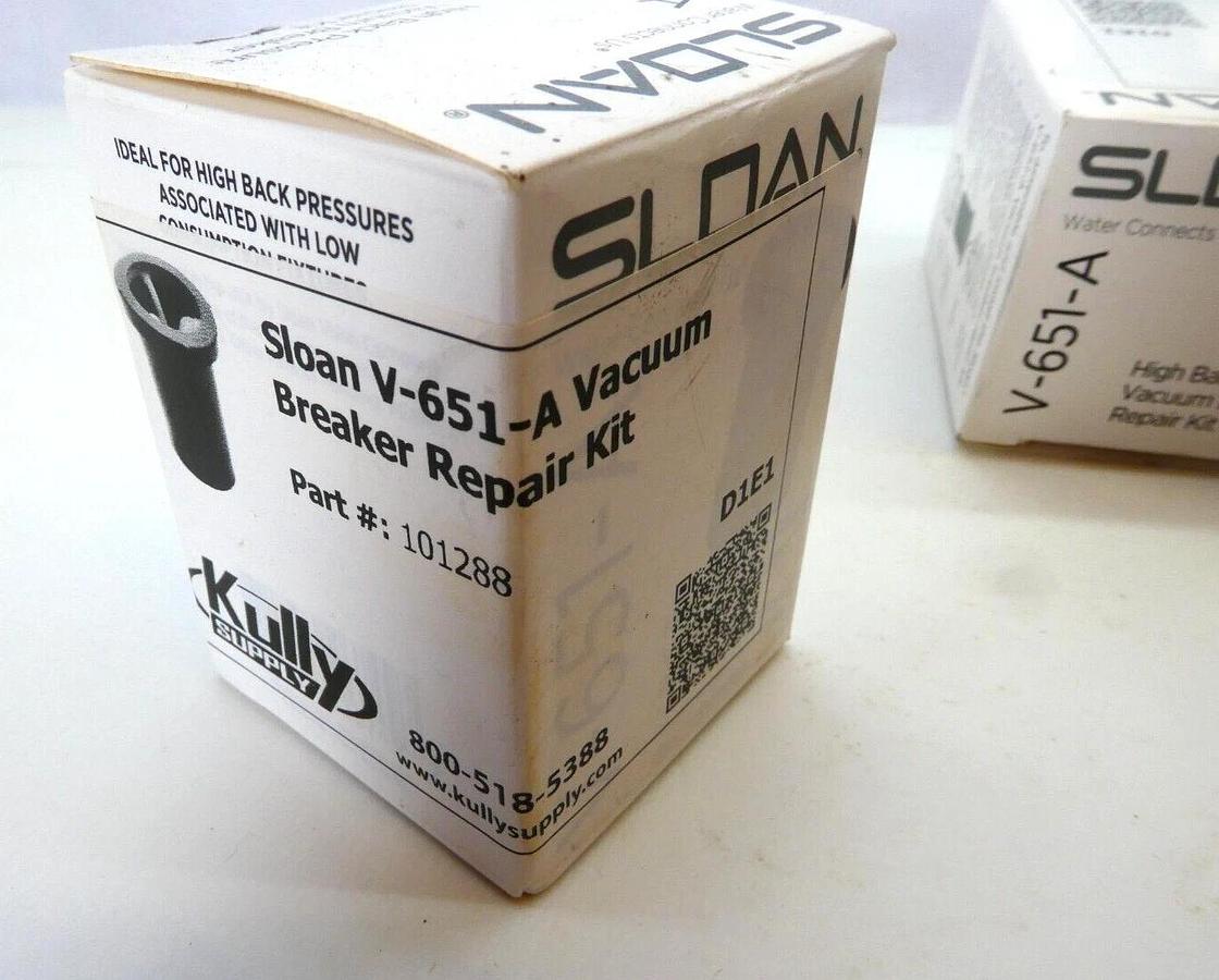 (Lot of 3) Sloan V-651-A High back Pressure Vacuum Breaker Repair Kit *New*