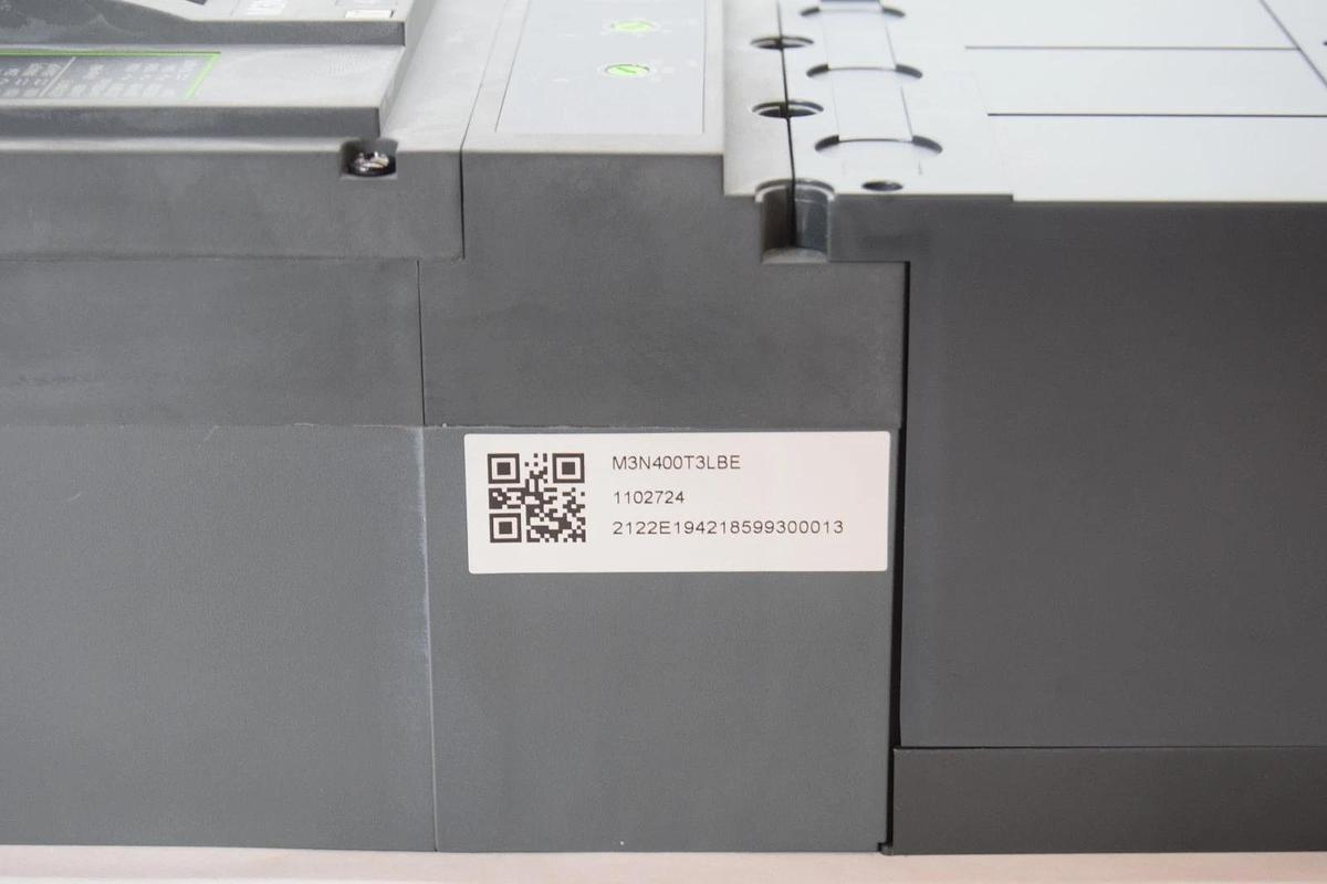 Noark Circuit Breaker 400A M3N M3N400T3LBE 400 Amp 3P 600c 50/60hz (NEW)