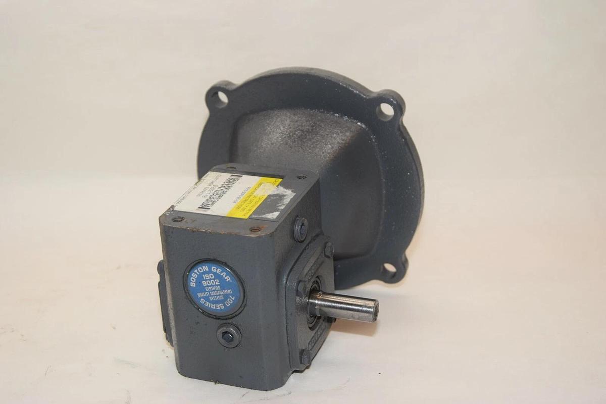 (NEW) BOSTON GEAR F710-30PS-B5-G6 30:1 1/2" Shaft Gear Box / Speed Reducer