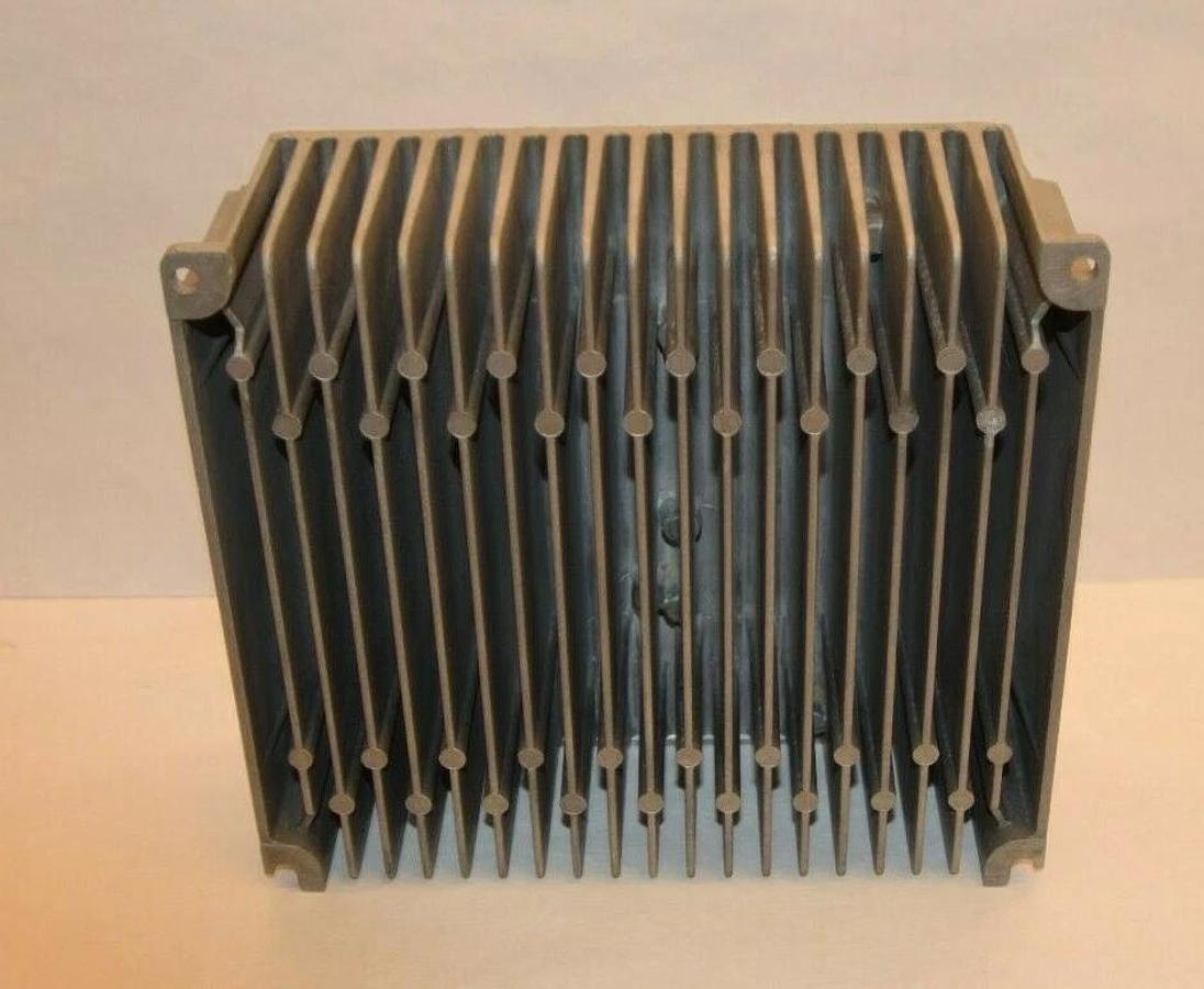 Used 3" x 8" x 8" Aluminum Heat Sink DIY CNC  3in x 8in x 8in