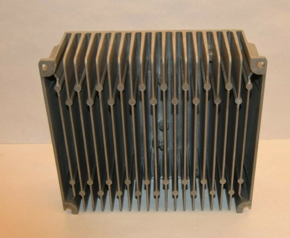Used 3" x 8" x 8" Aluminum Heat Sink DIY CNC 3in x 8in x 8in