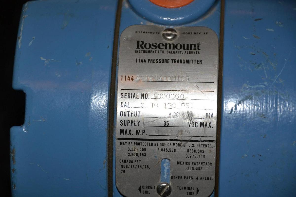 FISHER ROSEMOUNT TRANSMITTER 1144 G0120A22M1C6 1144G0120A22M1C6 NEW