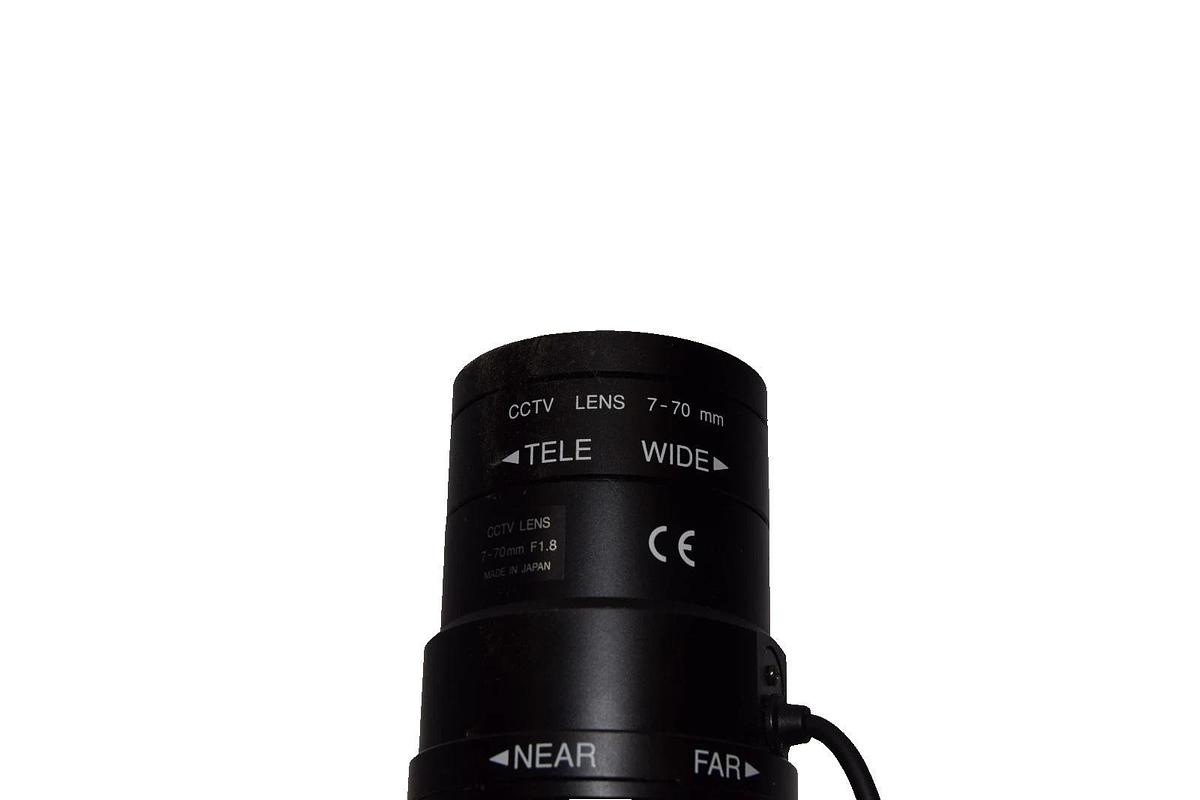 Used Pelco CC3710UH-6 Color Camera With 2.8-12mm F1.8 Lens