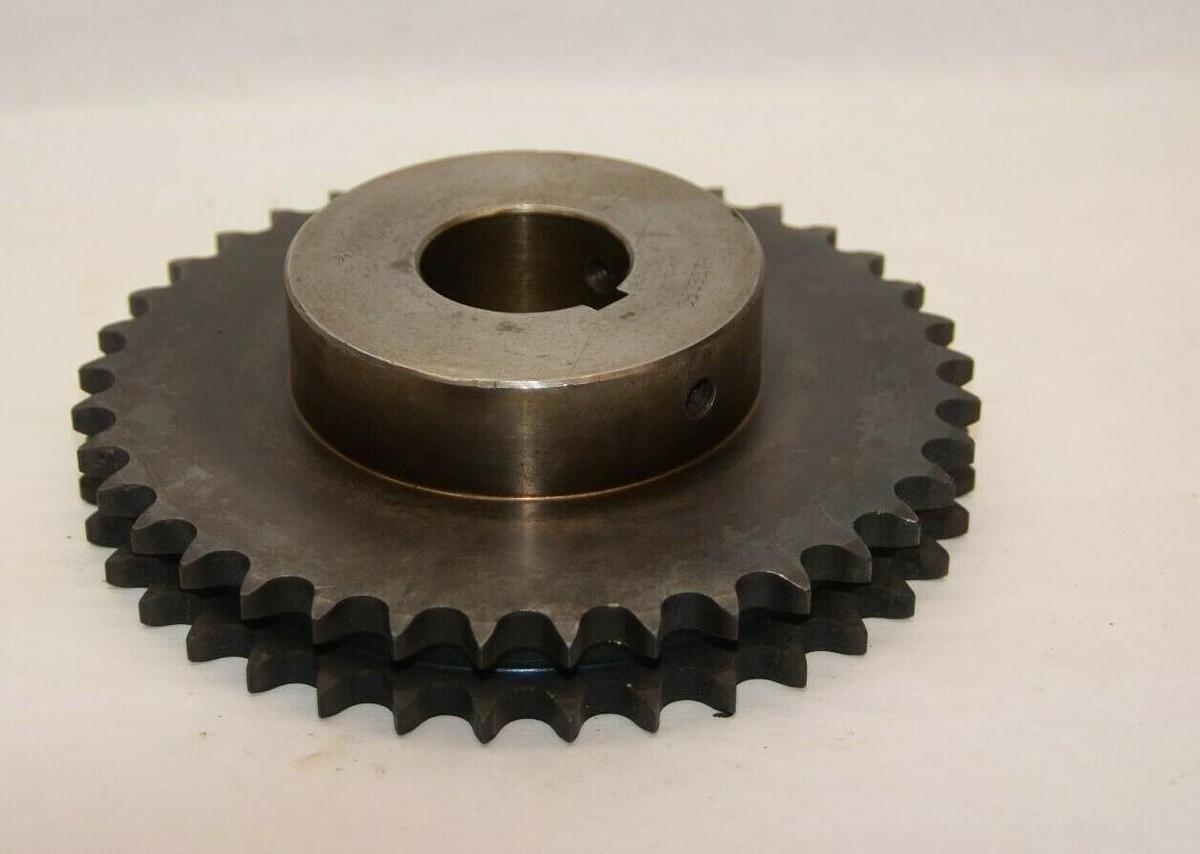 (NEW) MARTIN D50B37H 37 Teeth 1-3/4" Bore Double Row Sprocket