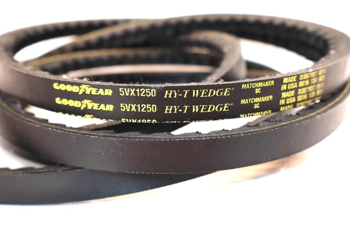 Goodyear 5VX1250 HY-T Wedge Matchmaker Cogged V-Belt USA (New)