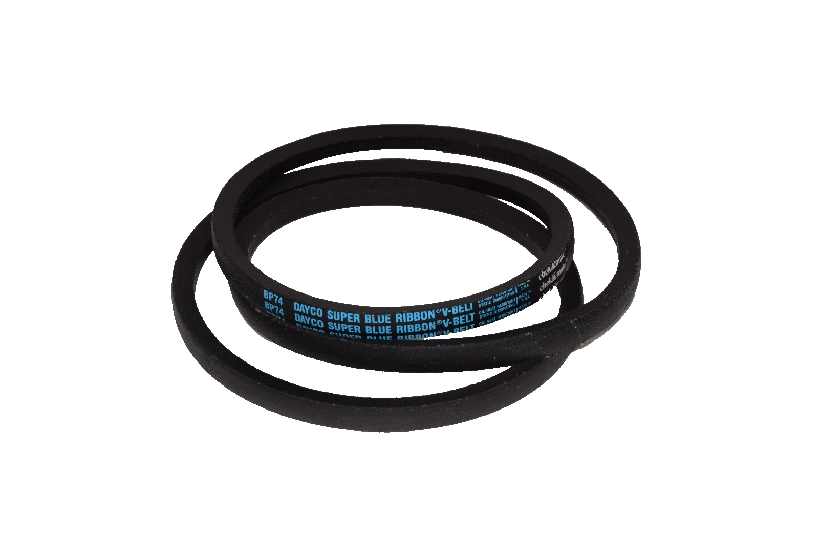 Dayco V-Belt Belt BP74 Super Blue Ribbon Static Dissipating BP 74 (New)