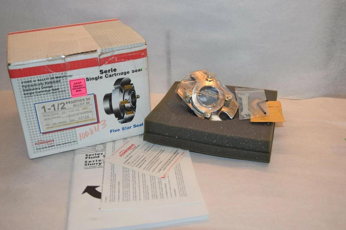 Flowserve Five Star Single Cartridge Seal R85-12AEV2F R8512AEV2F 1-1/2" 85 NEW