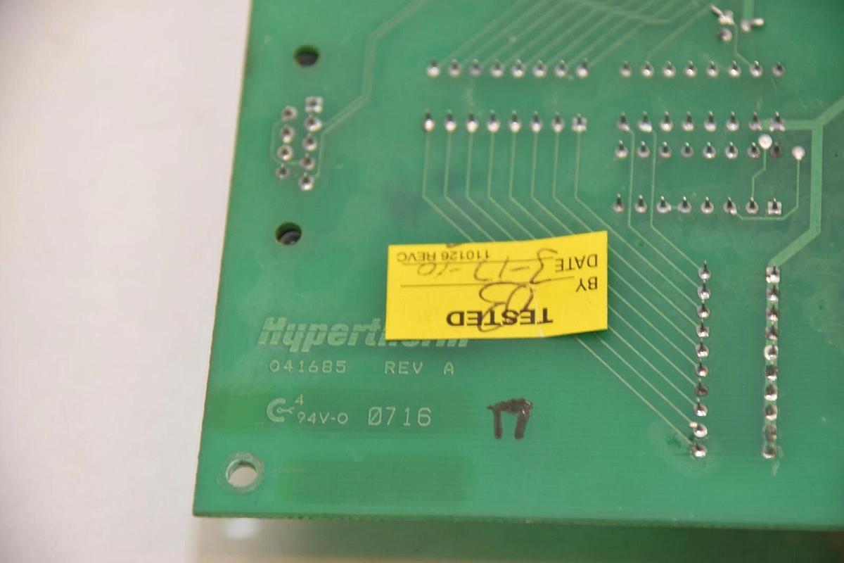 Used HYPERTHERM 041685 Rev A , HYP101110529 , 041687_C Circuit Board