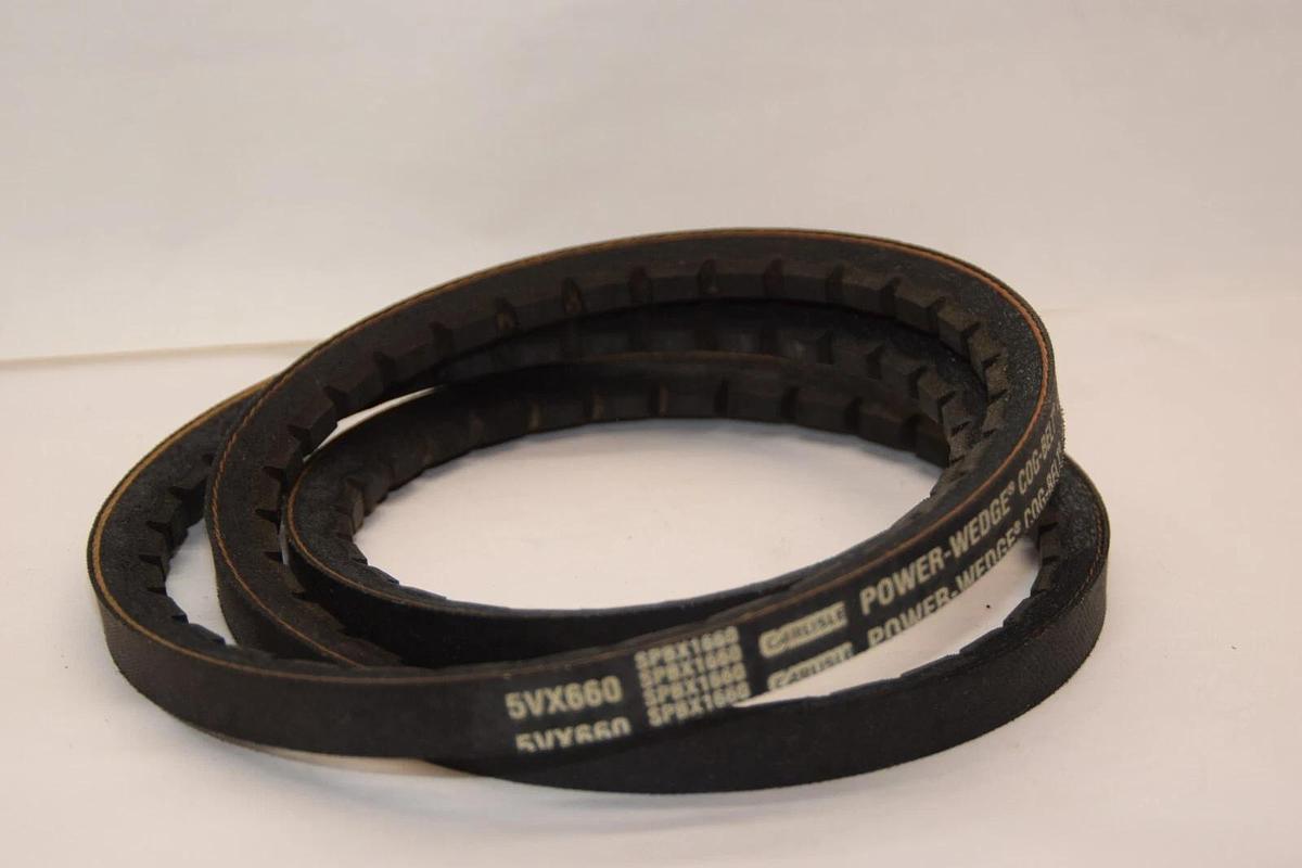 (NEW) CARLISLE 5VX660 SPBX1660 Power-Wedge Cog-Belt USA