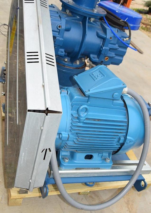 Used Aerzen GM35S Positive Displacement Rotary Lobe Industrial Blower Booster GM-35-S