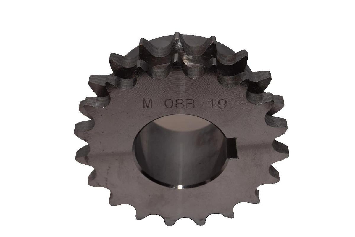 M08B19 , M 08B 19 19-Teeth Double Row Rolling Chain Sprocket (New)