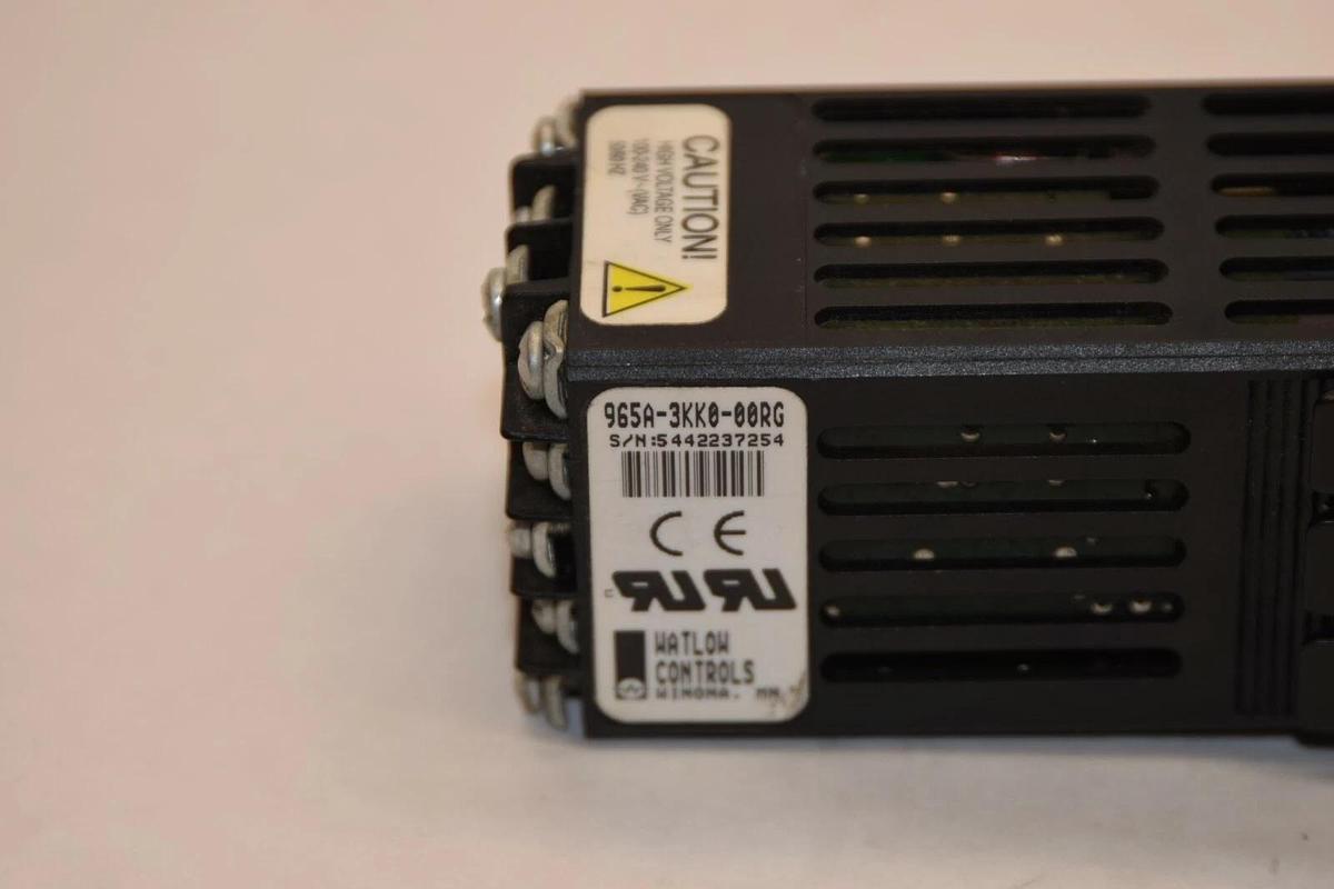 Used WATLOW 965A-3KK0-00RG / 965A3KK000RG 965 TEMPERATURE CONTROLER