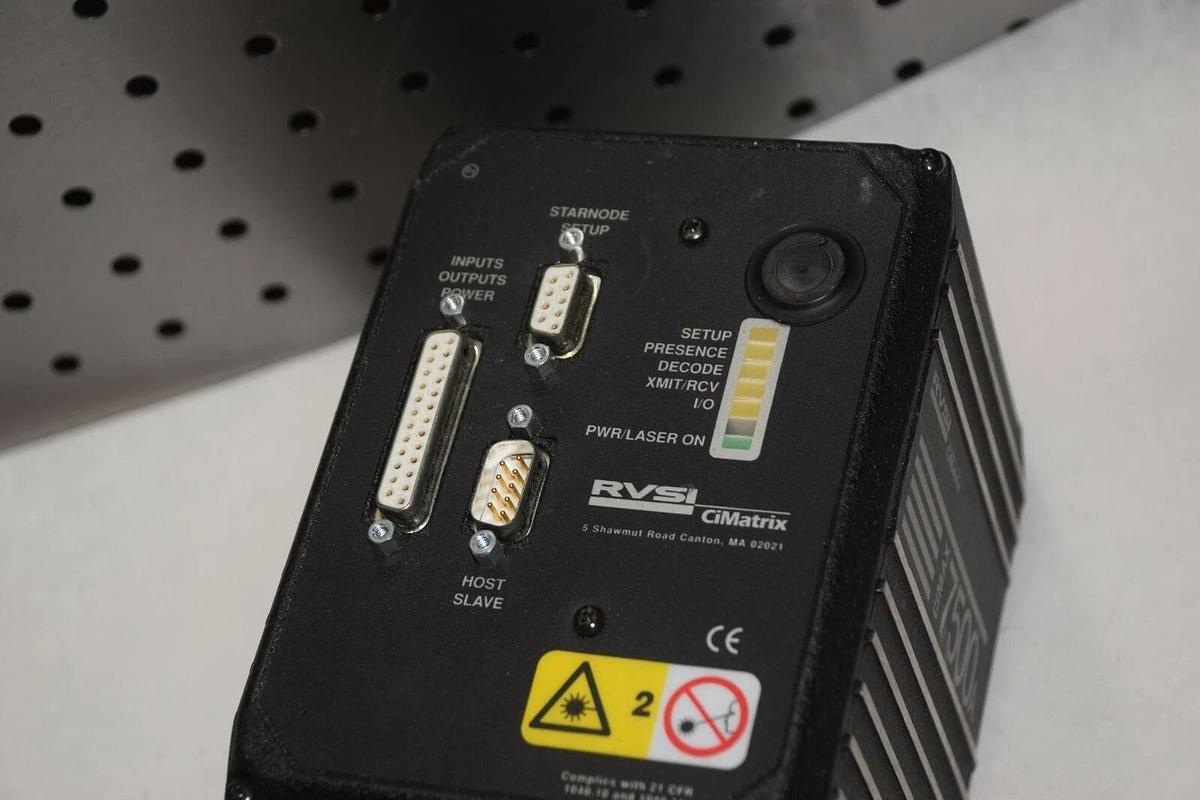 Used RSVI CIMATRIX  7500A  LASER BARCODE SCANNER DECODER
