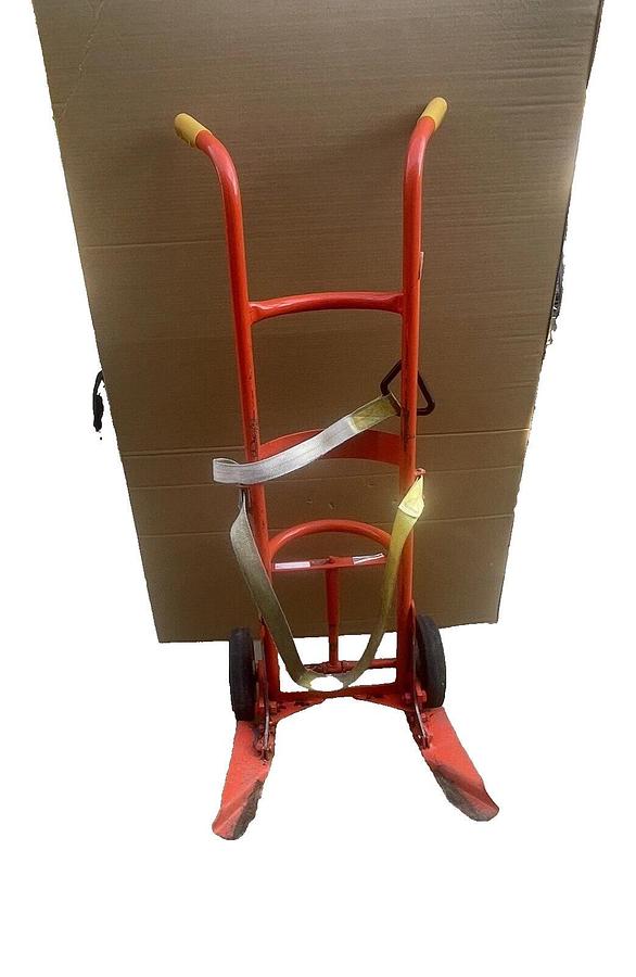 Used Wesco 40BT,45BT  1000 Lb Drum Hand Truck 30/55 Gallon plastic, fiber drum H-3012