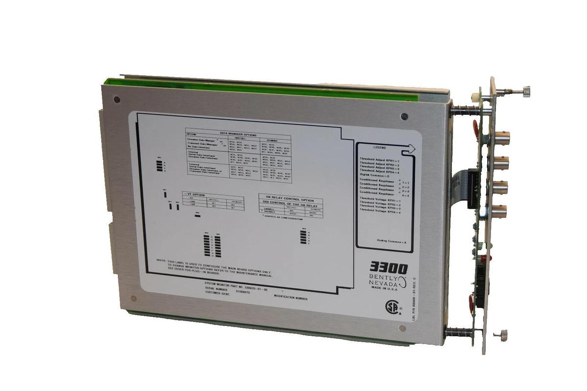 BENTLY NEVADA 3300/03-01-00 System monitor 3300-03-01-00  3300/03 3300-03 (NEW)