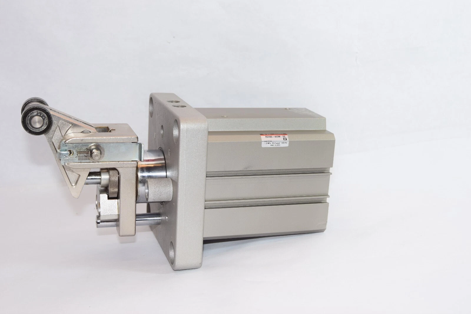 (NEW) SMC RSH80-40DM-DC 145psi  Pneumatic Stopper Cylinder