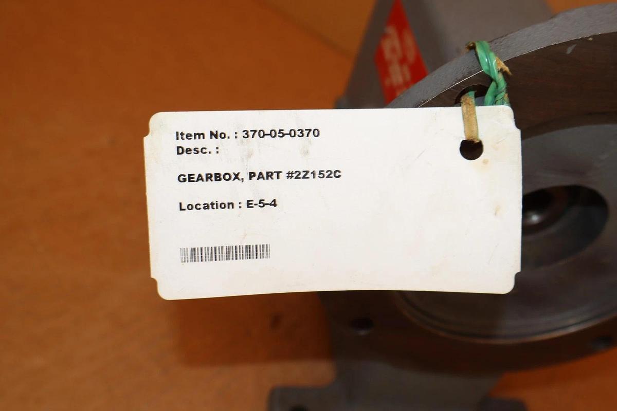 Dayton Gear Box Speed Reducer 2Z152C Ratio 25:1 3/4hp .75hp USA *NOS*