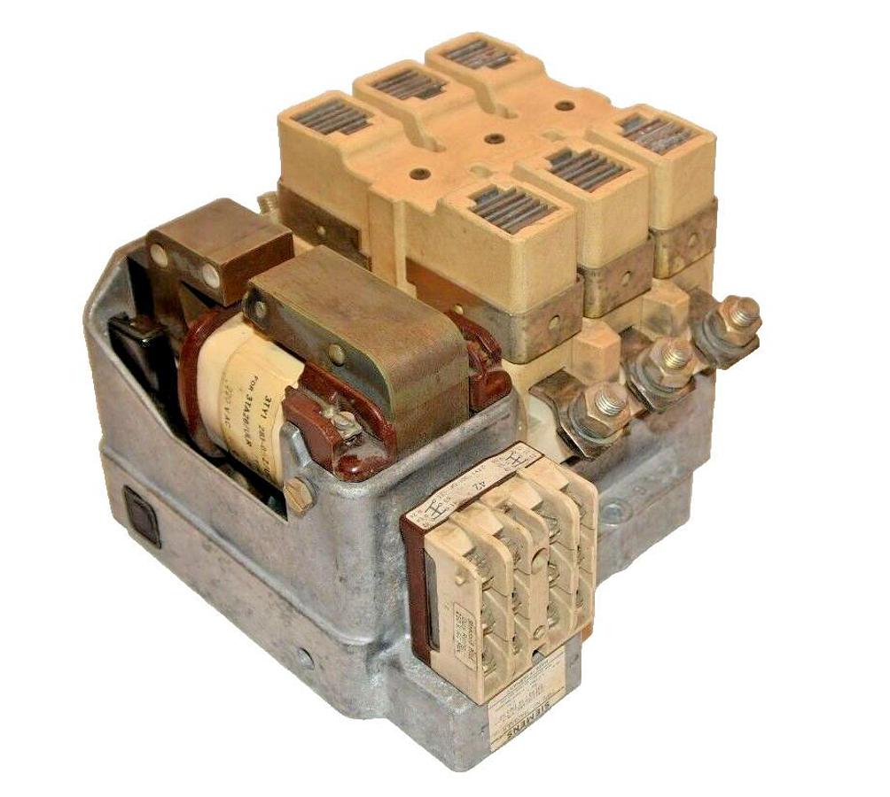 SIEMENS 3TA28/ULR 220V 60Hz Air Brake Contactor (NEW)