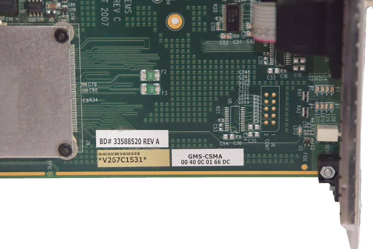 Used General Micro Systems Circuit Board Card V267 PWA 91/820C/E Rev C 33588520