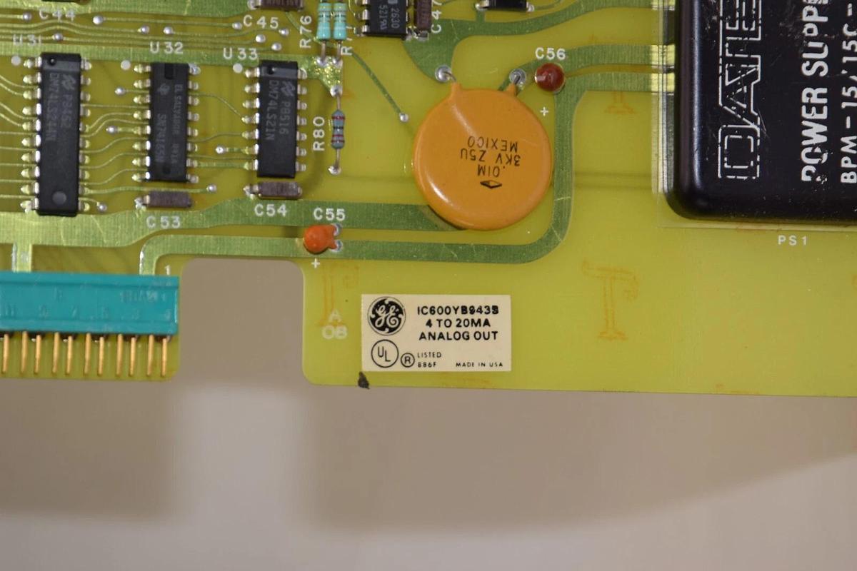 GE GENERAL ELECTRIC IC600YB943B 4-20ma Analog Output Module PLC Card (New)