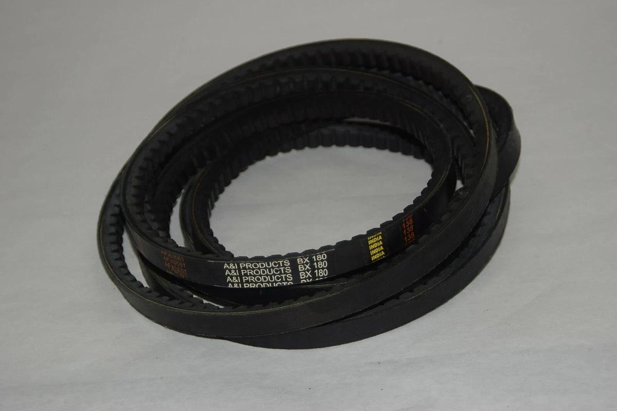(New) A&I Productions BX180 Cogged V-Belt BX 180 Vbelt BX-180 V Belt
