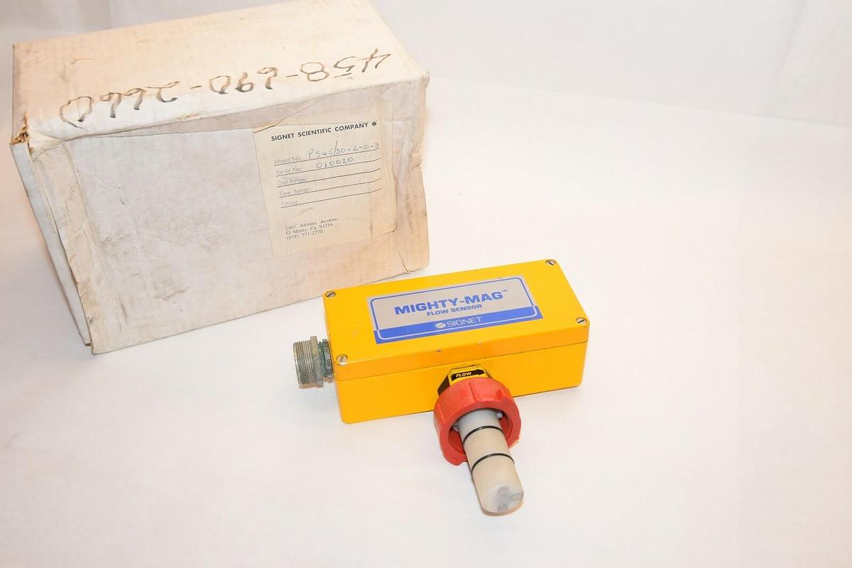 (NEW) SIGNET SCIENTIFIC P56530-2-0-3 Mighty-Mag Flow Sensor
