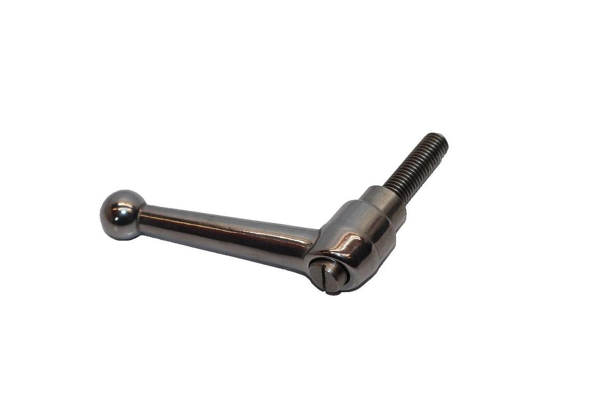Used M10 1.5 , 1.5" Adjustable Position Handle Stainless Steel