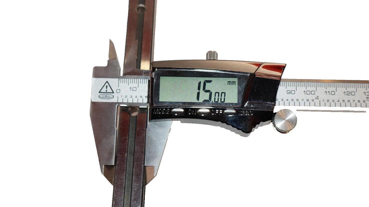 Used PMI MSB150 16" Slide 15mm With (2) MSB15SSSFC Linear Slide Bearings