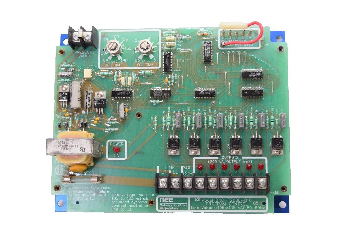Used NCC Program Control Board Card DNC-T2006-B10 DNCT2006B10