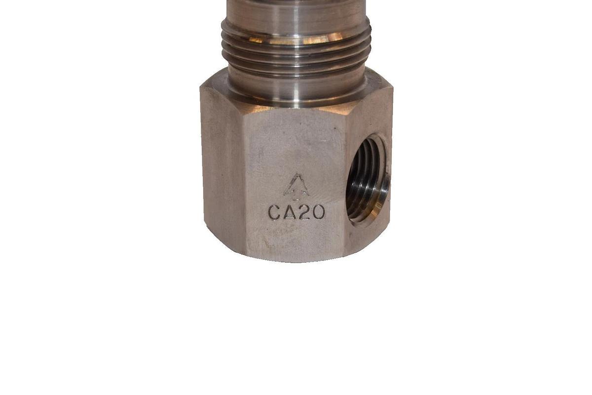 (NEW) CA20 1" osd  1/2" outlet Sanitary Stainless Steel Check Valve