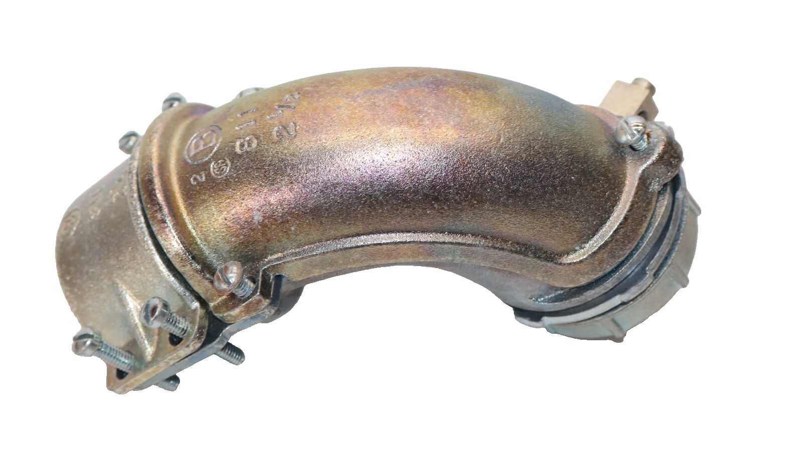 (NEW) BRIDGEPORT 811 2-1/2" 2.5" Conduit 90° 90 Degree 90D Connector