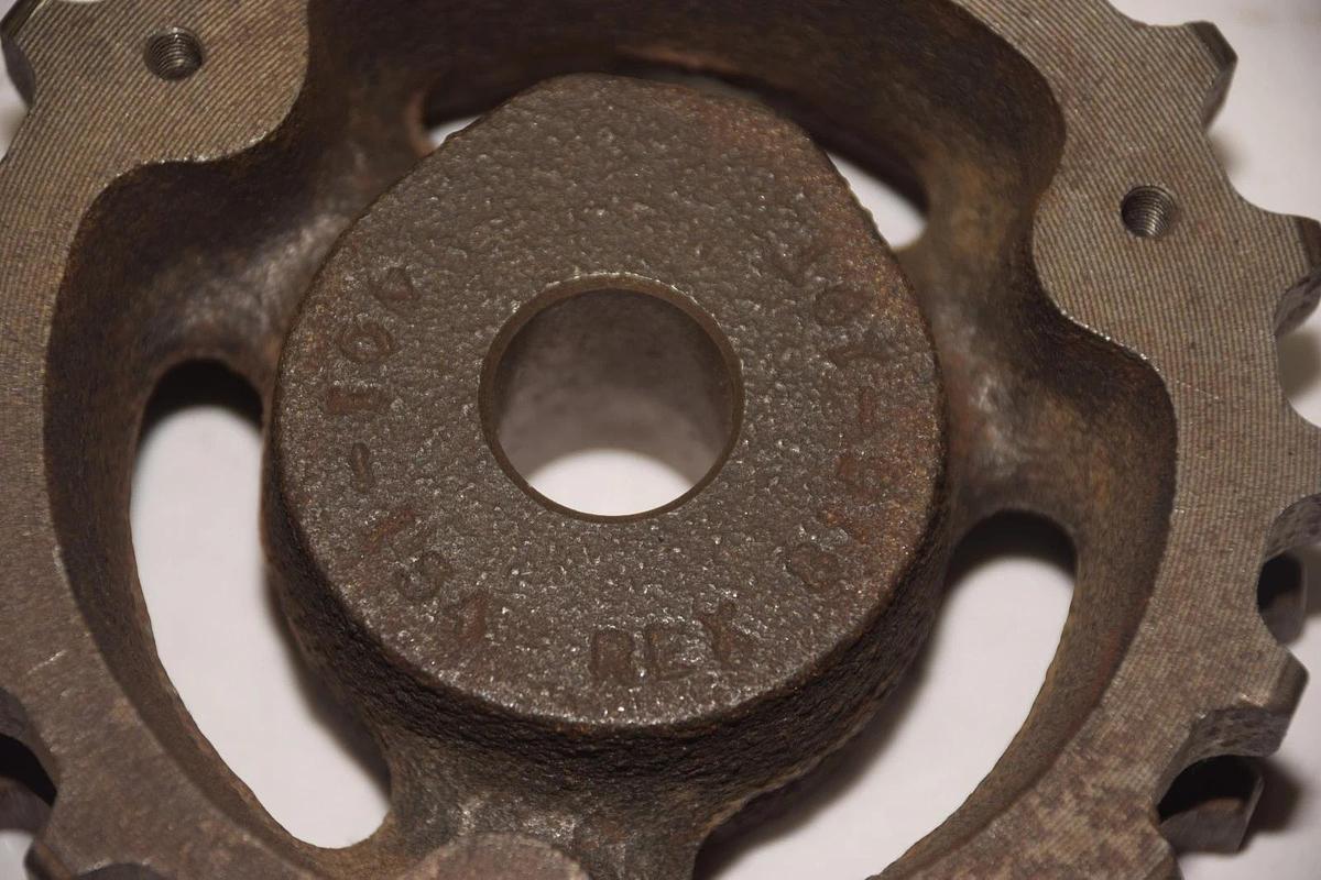 REX 401-154 3/4" BORE DOUBLE CHAIN SPROCKET NEW