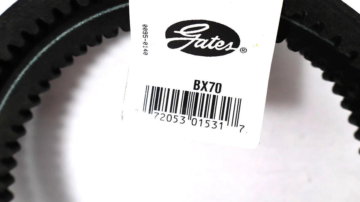 Gates BX70 , 9013-2070 Tri-Power Cogged V-Belt USA (New)