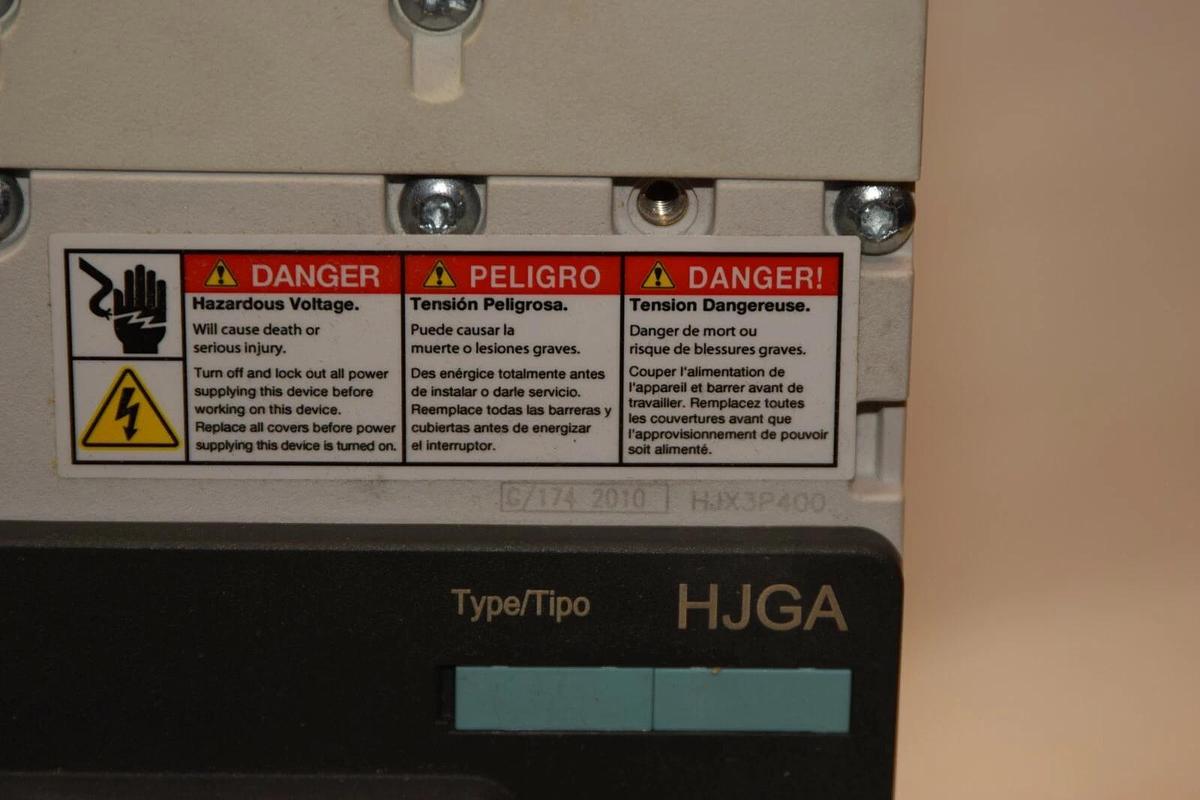 SIEMENS 3VL4140-2GE33-0AA0 Breaker 400 Amp 400A HJX3P400F HJGA (NEW)