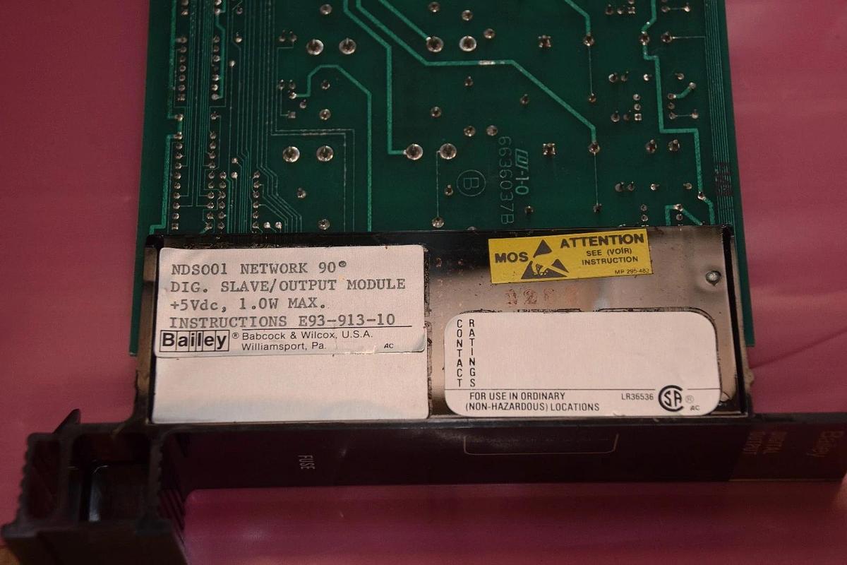 Used BAILEY NETWORK 90 SLAVE/OUTPUT MODULE NDS001 1.0W