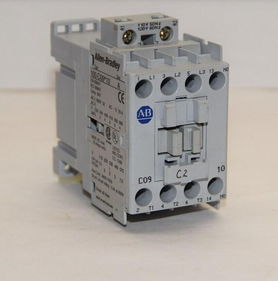 Used ALLEN BRADLEY 100-C09*10 100-C0910 100-C09 Series A 110/120V Coil Contactor