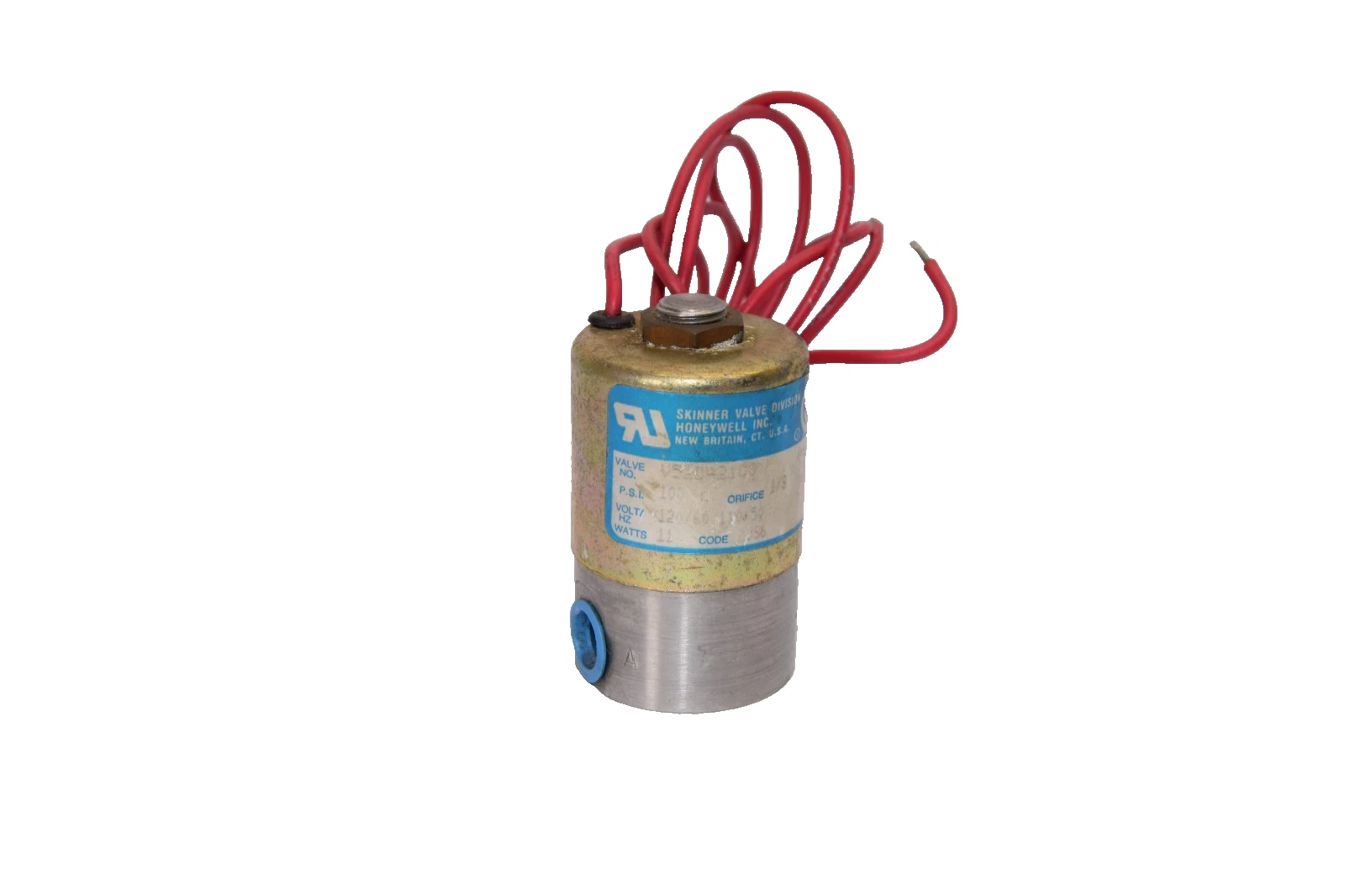 Honeywell / Skinner V52DA2100 110/120V 50/60Hz 100psi Solenoid Valve (New)