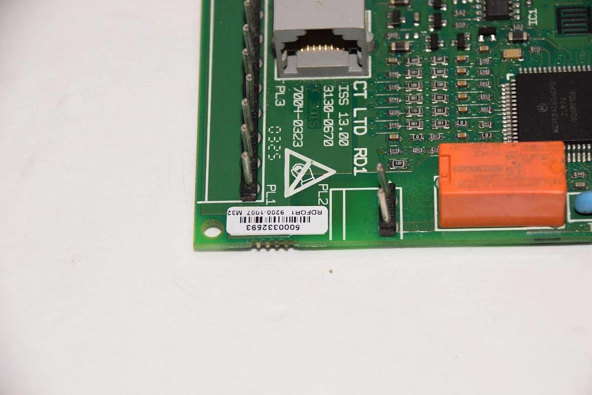 Used CONTROL TECHNIQUES / CTD Display Drive Board 3130-0670 RD ISS 13.00 7004-0323