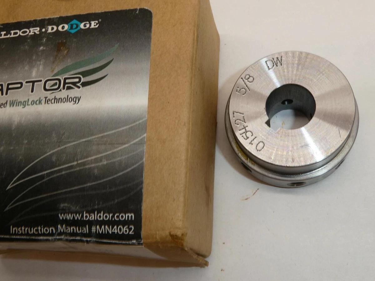 (NEW) DODGE / BALDOR 015427 2HSB 5/8" Raptor Coupling Hub