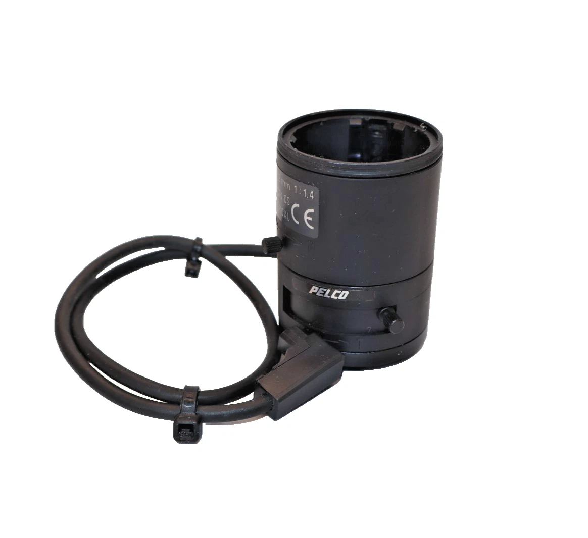 Used Pelco Aspherical Lens 2.8-12mm , 1:1.4 , 1/3 CCTV CS