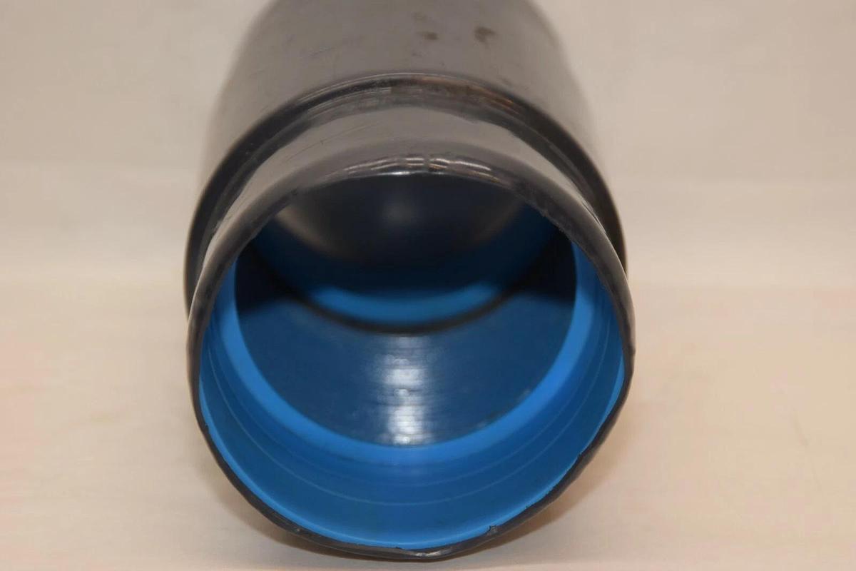 (NEW) Thomas & Betts 3" Coated Conduit Body Ocal Blue Straight Fitting