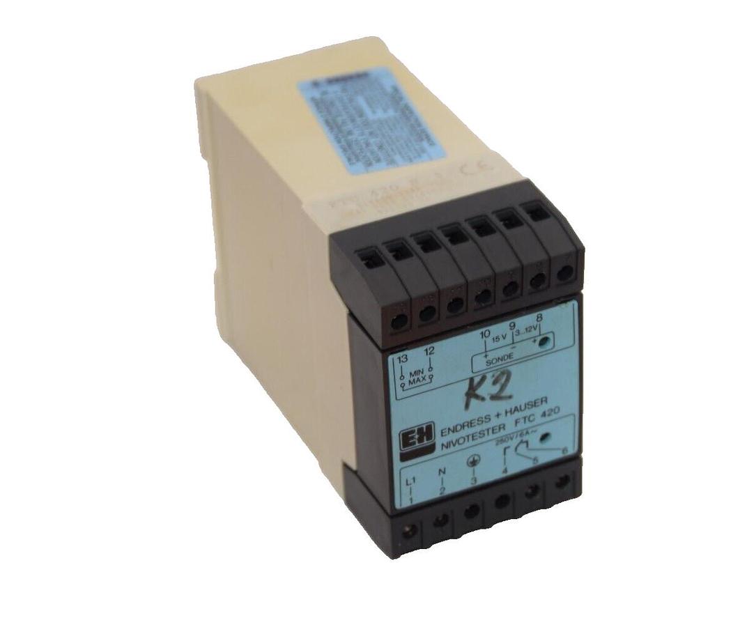 Used ENDRESS + HAUSER FTC-420 N-D FTC 420 N-D Nivotester Switch